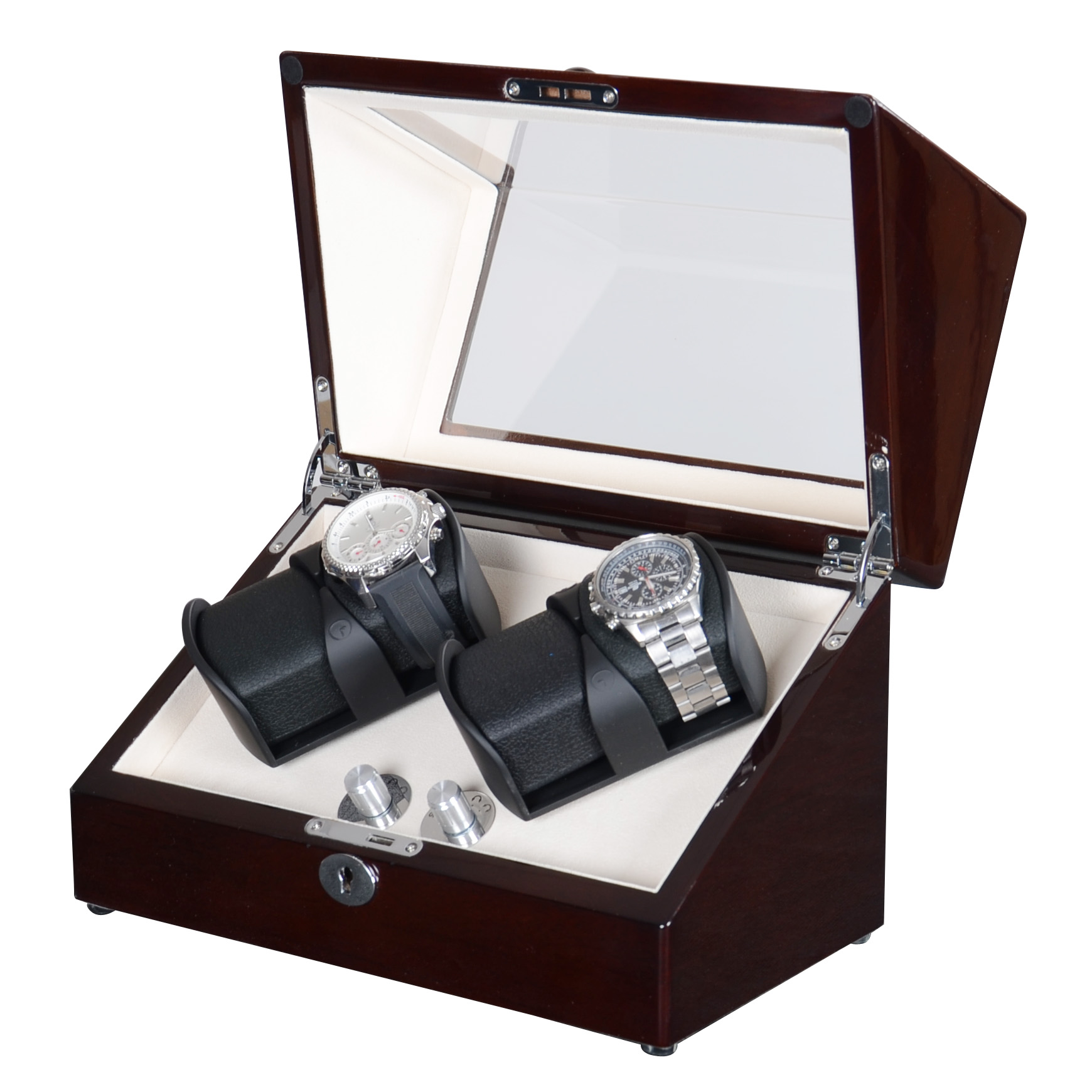 Luxury Watch Winder Box - Luxus Uhrenbeweger für Automatikuhren Box mechanische