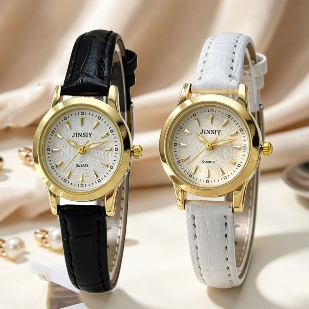 Ladies Luxury Watch - Modische Lederarmband Quarzuhr Luxus Damenuhren Geschenk