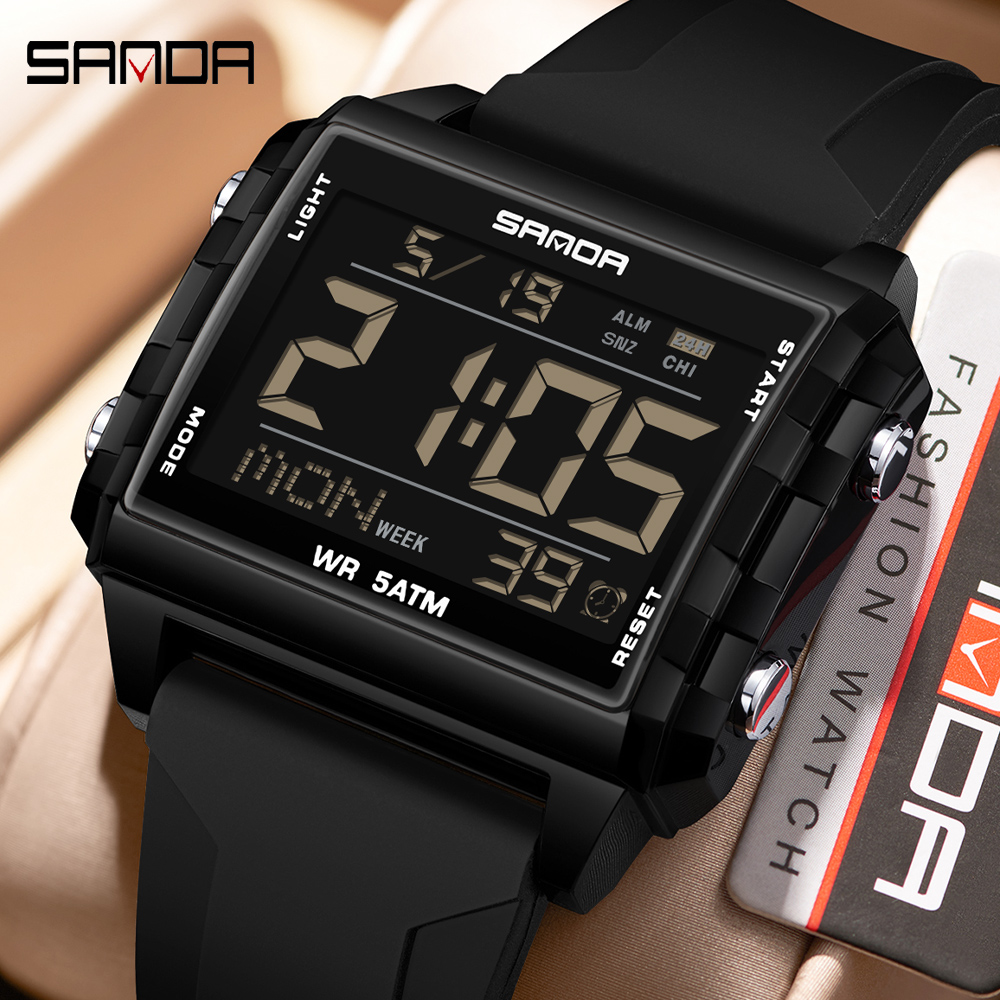 Luxury Watch Brands In World - SANDA Marke Mode LED Uhr für