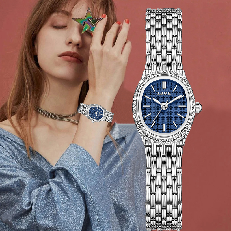 Luxury Watches - LIGE Mode Luxus Quarz Frau Uhr