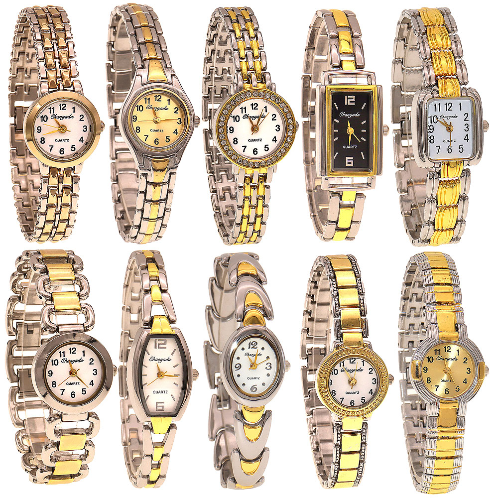 Ladies Luxury Watch - 10 Stück/Set, Gemischte Elegante Damenuhren Luxus-Armbanduhren