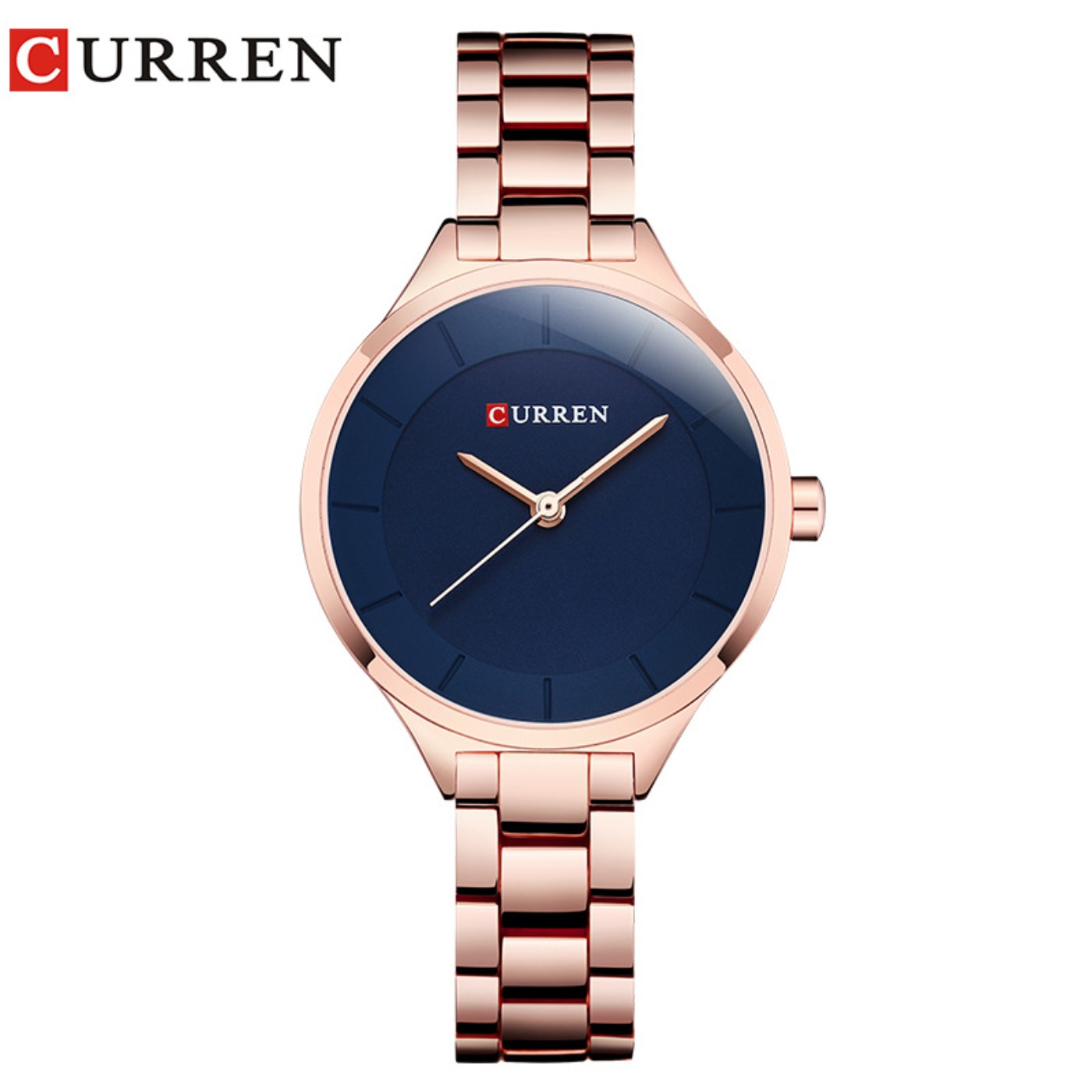 Luxury Watches - CURREN Neue Schlichte Damen-Armbanduhr Leicht Extravagante