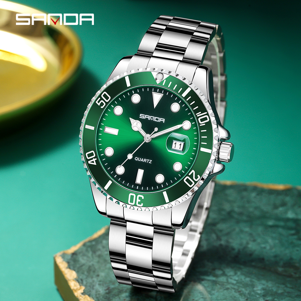 Luxury Watch Shop - SANDA 1099 Mode Luxus Herren Quarzuhr