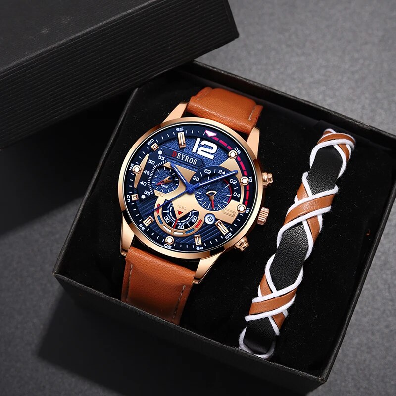 Luxury Watch Audemars Piguet - 2 Stück Set Mode Herren Kalender