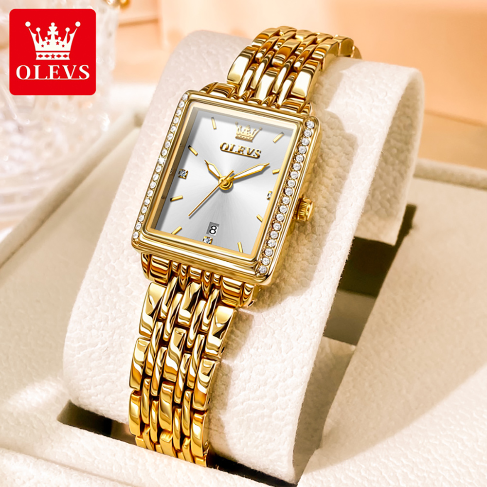 Ladies Luxury Watch - OLEVS 9995 Datumsuhr für Damen Luxuriöse