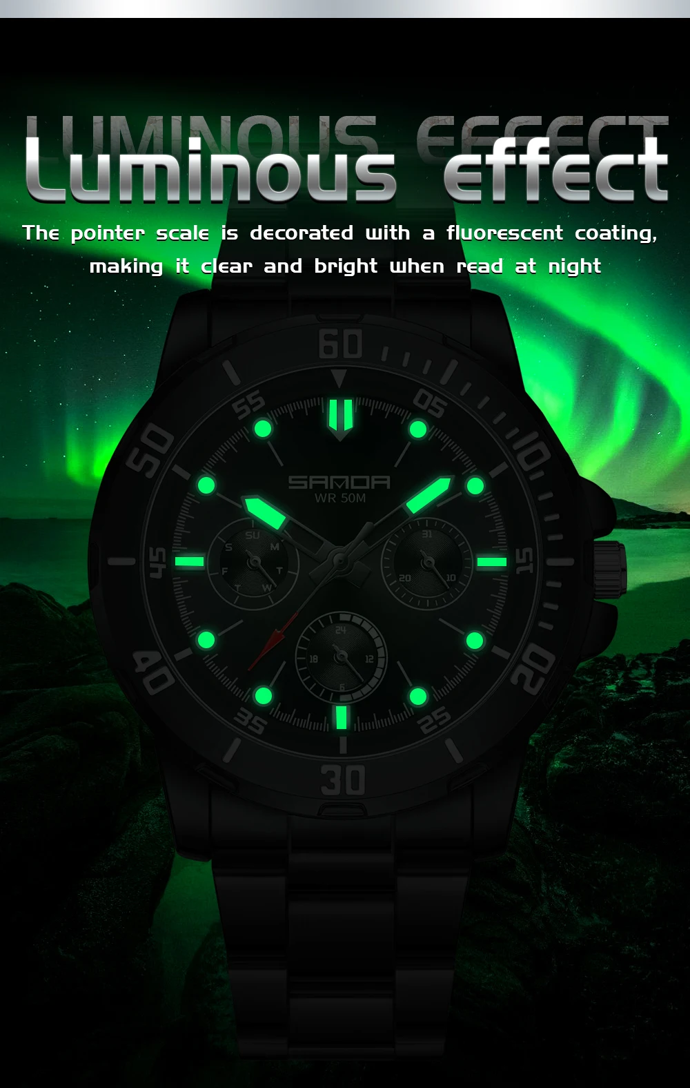 SANDA 3265 3266 Herren Elektro – Luxury Watch Shop Bewertung und Preis