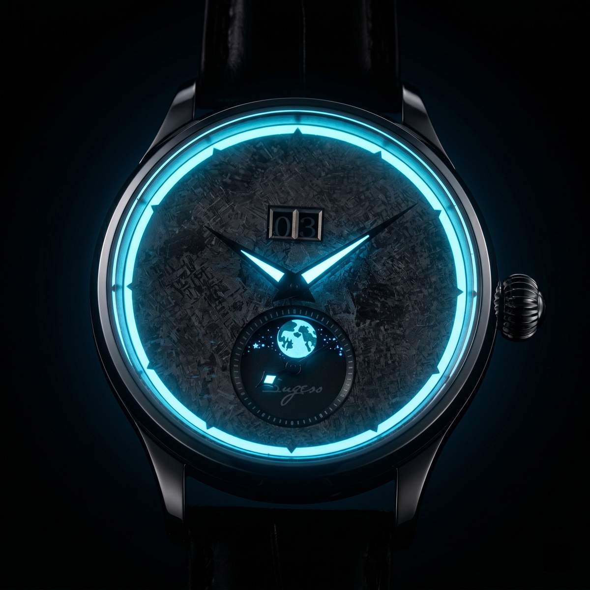 Sugess Mondphasen-Uhr für Herr – Moonphase Complication Watch Bewertung und Preis