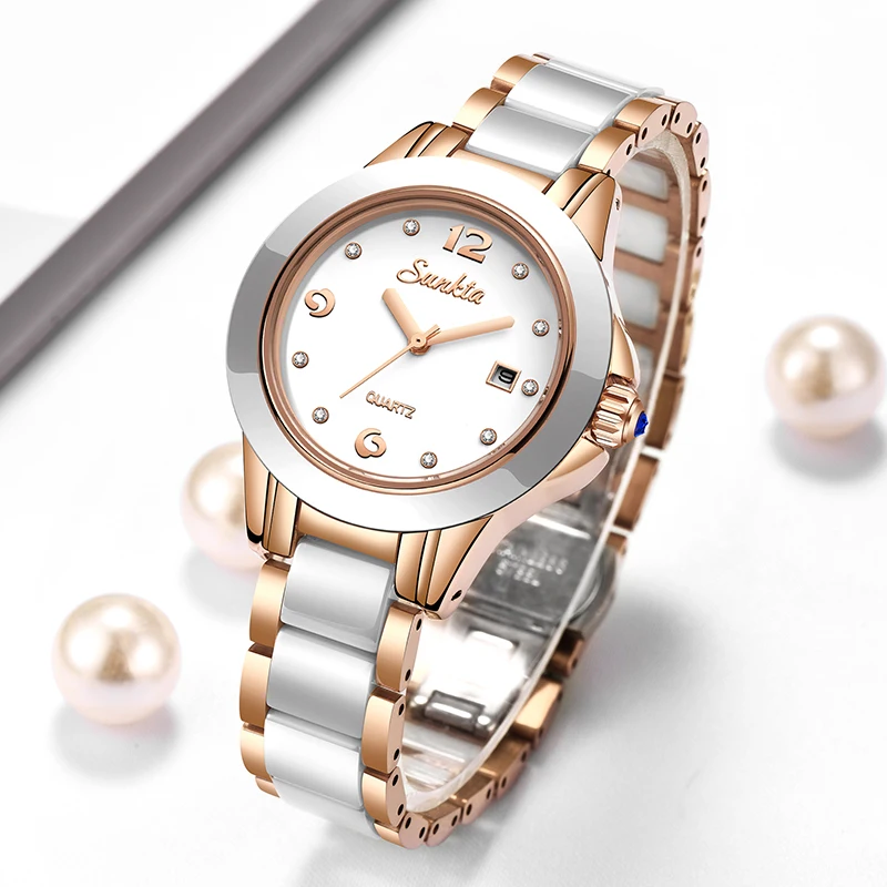 Sunkta Mode Lässig Quarz Frau  – Luxury Watches Bewertung und Preis