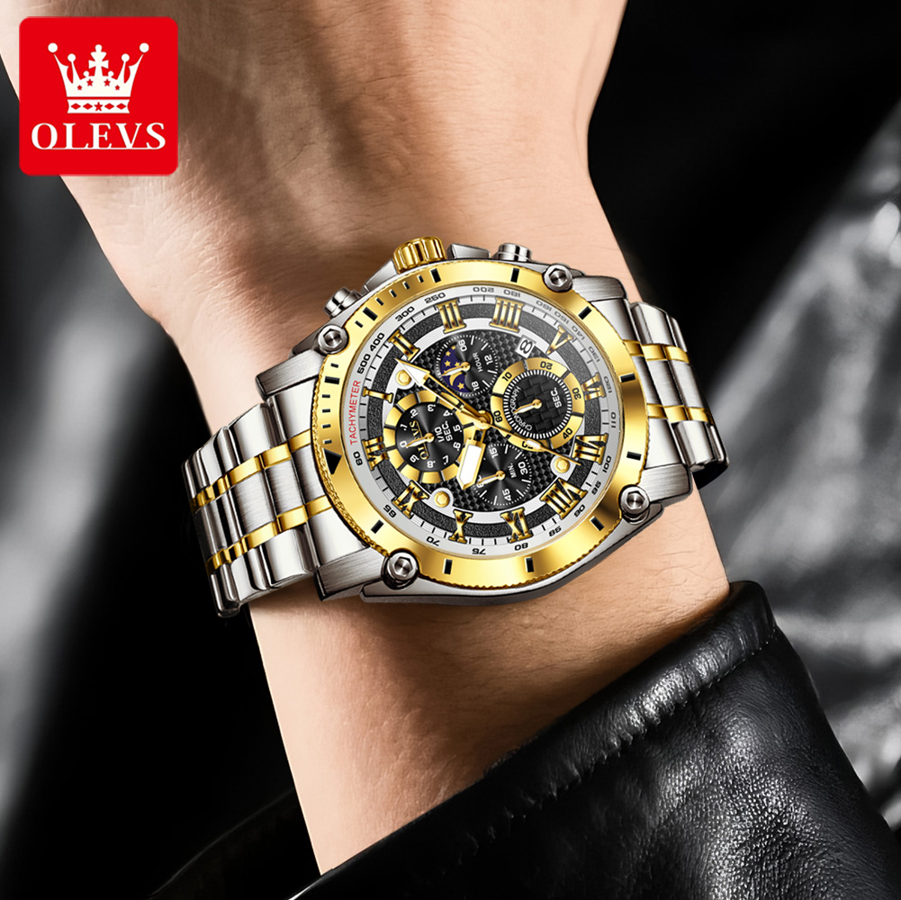 OLEVS 3689 Quarz-Herrenuhr, mu – Luxury Watch Audemars Piguet Bewertung und Preis