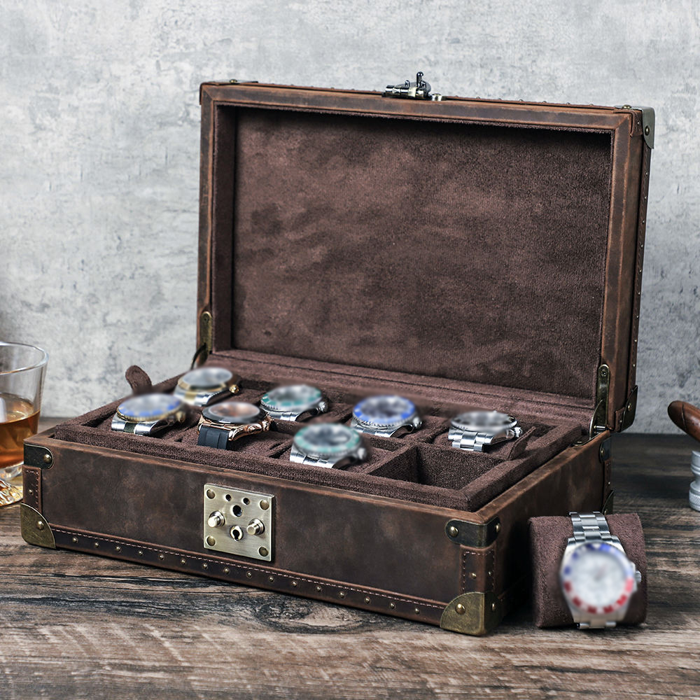 CONTACT'S FAMILY 8 Leder Maßge – Luxury Watch Case Bewertung und Preis