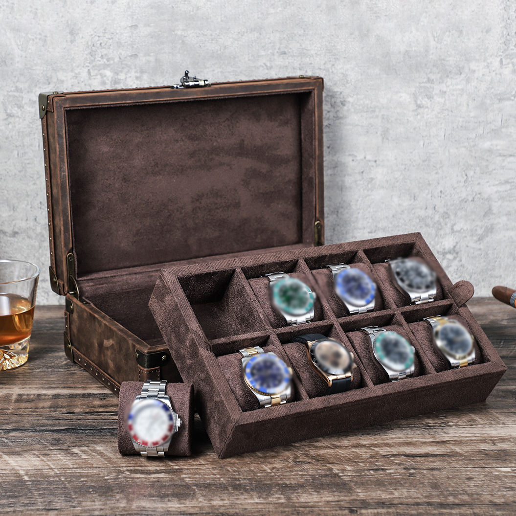 CONTACT'S FAMILY 8 Leder Maßge – Luxury Watch Case Bewertung und Preis
