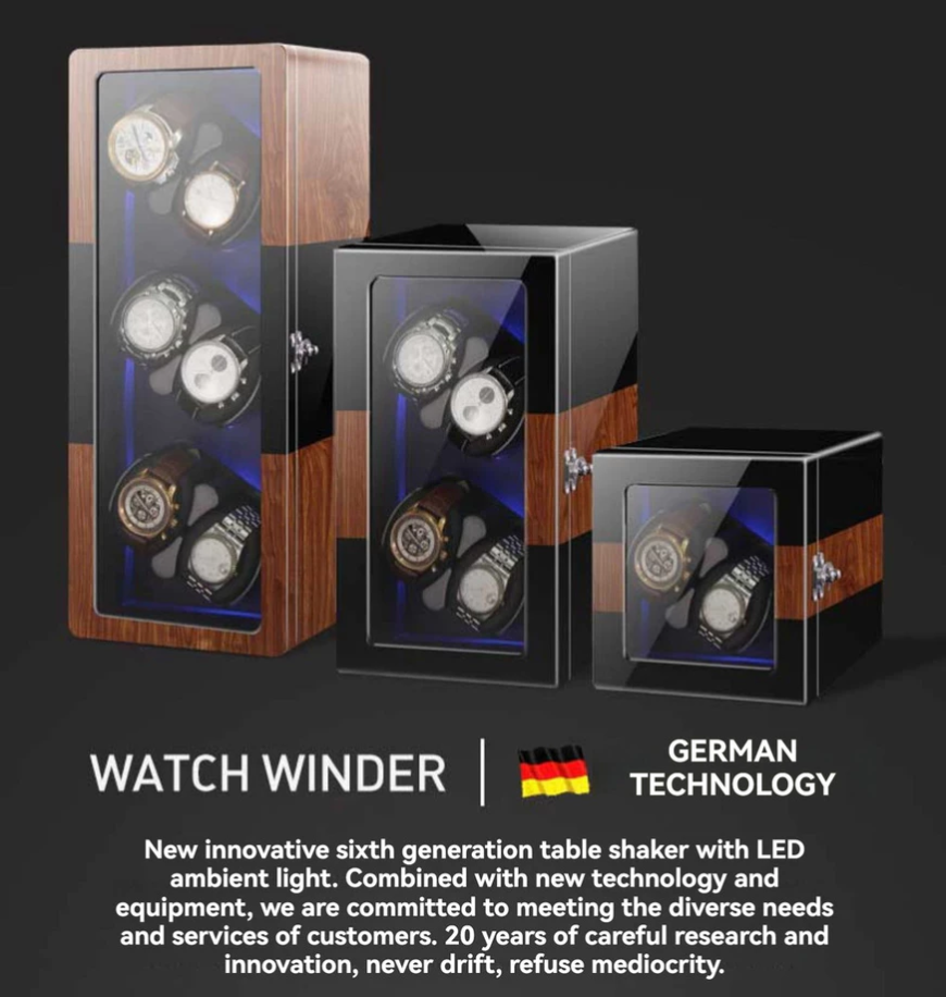 IBBETON【Batteriebetriebener】Uh – Luxury Watch Winder Box Bewertung und Preis