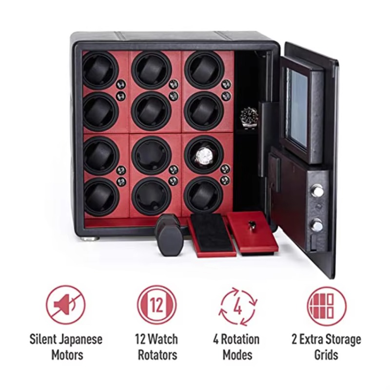 Luxuriöse Uhrenbeweger-Box mit – Luxury Watch Winder Box Bewertung und Preis