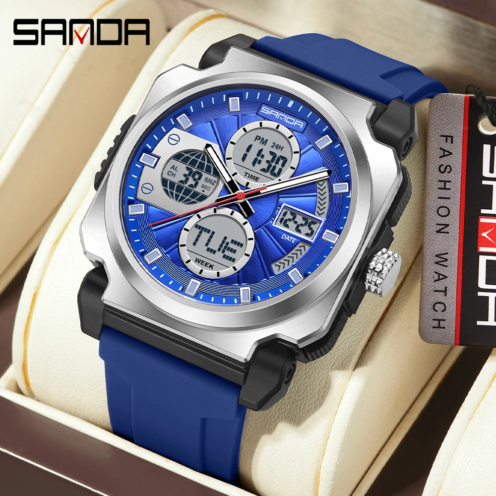 SANDA Elektronische Herrenuhr, – Luxury Watch Shop Bewertung und Preis