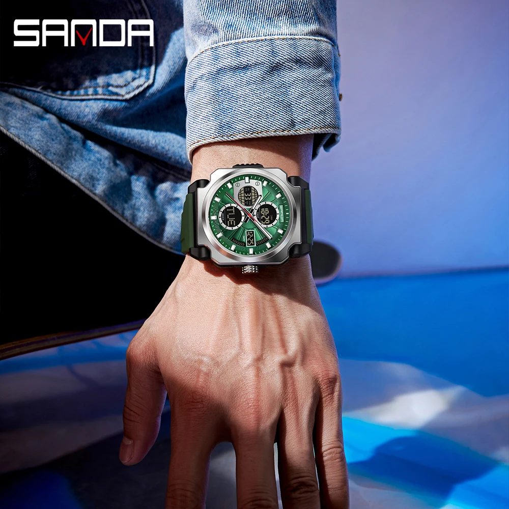 SANDA Elektronische Herrenuhr, – Luxury Watch Shop Bewertung und Preis
