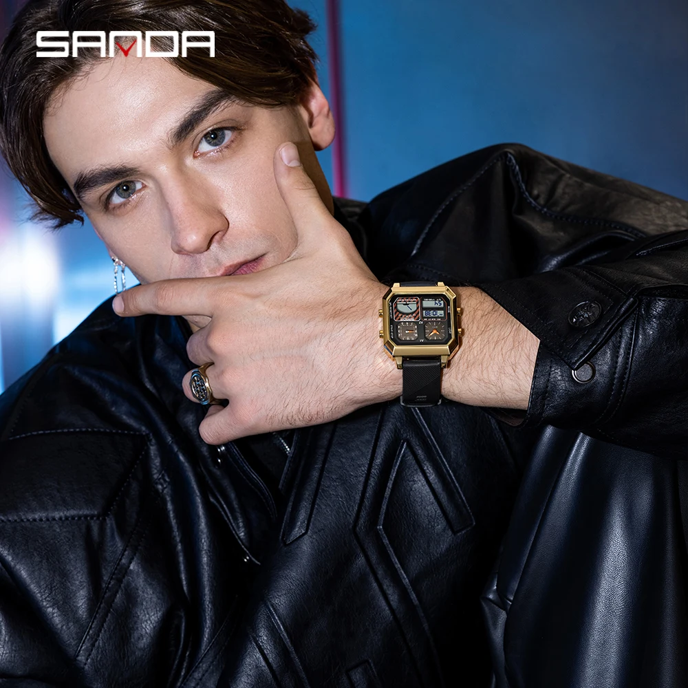 Sanda Top Marke Mode Herren el – Luxury Watch Shop Bewertung und Preis