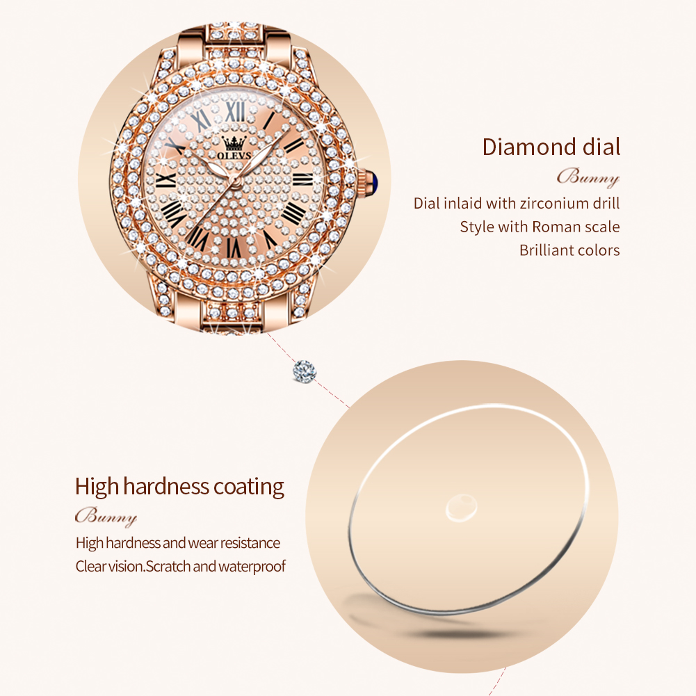 OLEVS 9943, luxuriöse Original – Ladies Luxury Watch Bewertung und Preis