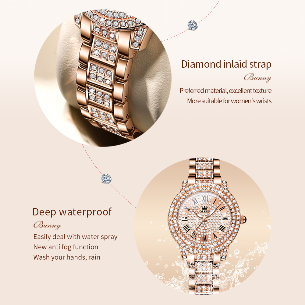 OLEVS 9943, luxuriöse Original – Ladies Luxury Watch Bewertung und Preis
