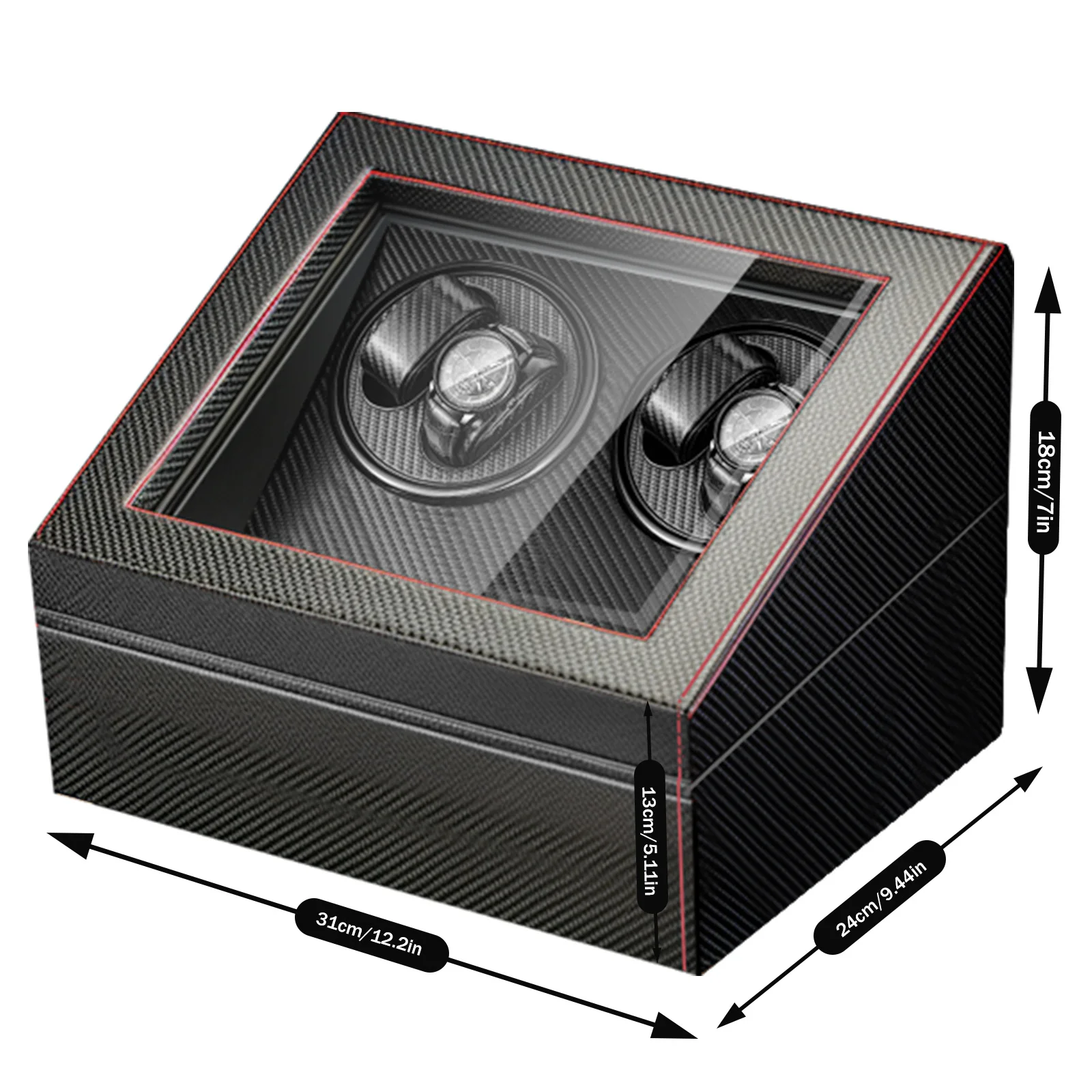 4+6 Uhrenbeweger, luxuriöser a – Luxury Watch Winder Box Bewertung und Preis